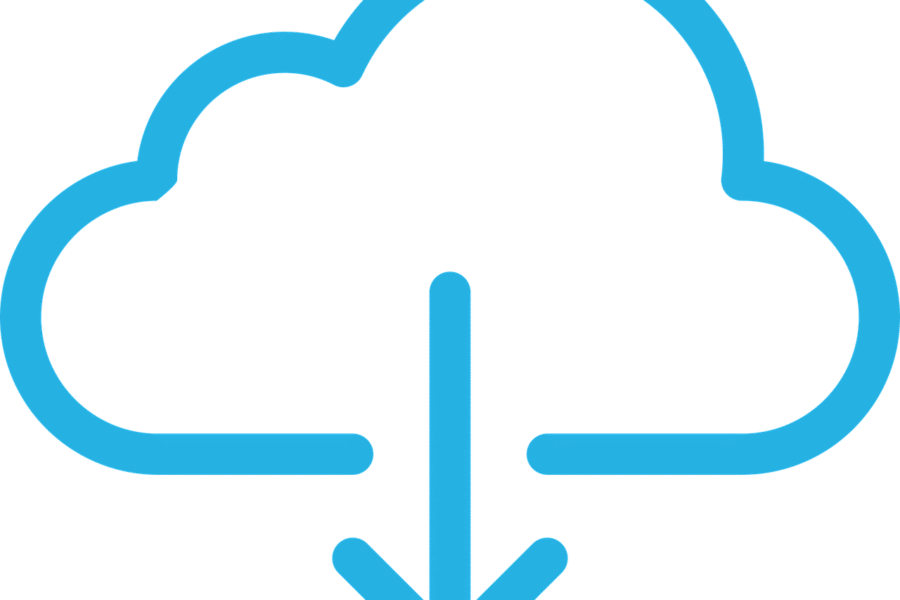 Free download cloud file download vector